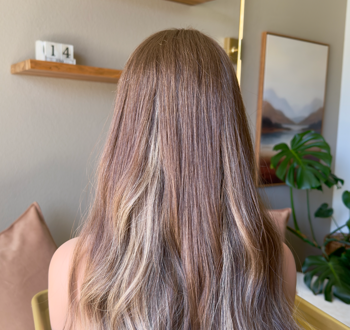 The Angela (Warm Blonde / Ribbon Highlight Blend)