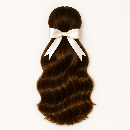 The Jamie: 5N/8G (Medium Brown/Golden Blonde Blend)