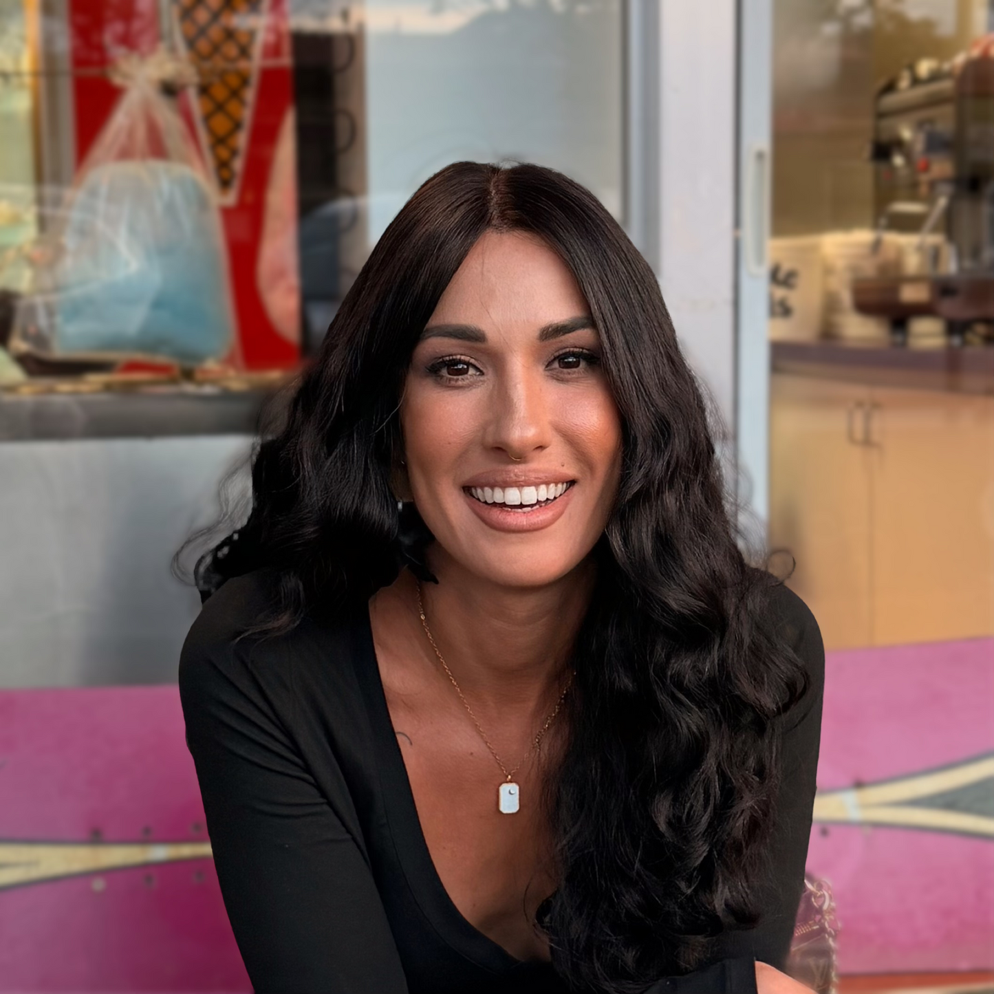 The Downtown Café Edit: Darkest Natural Brown & Deep Curls