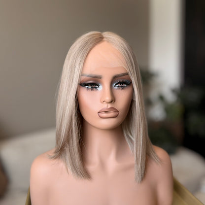 The Ashley (Ash Blonde Rooted-Blend)