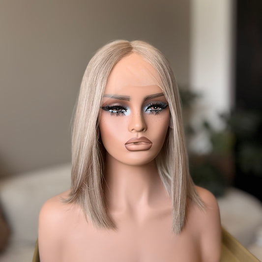 The Ashley (Ash Blonde Rooted-Blend)
