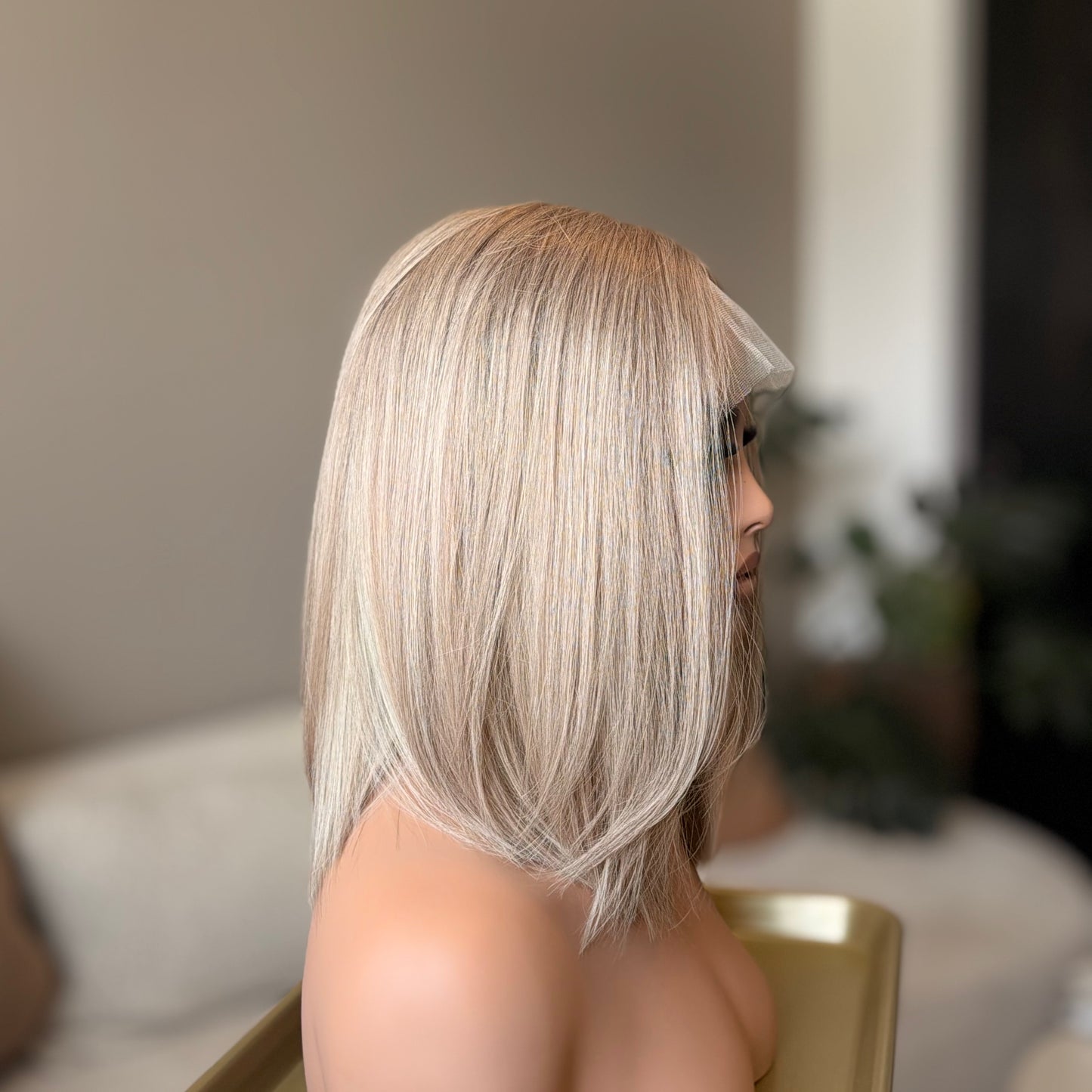 The Ashley (Ash Blonde Rooted-Blend)