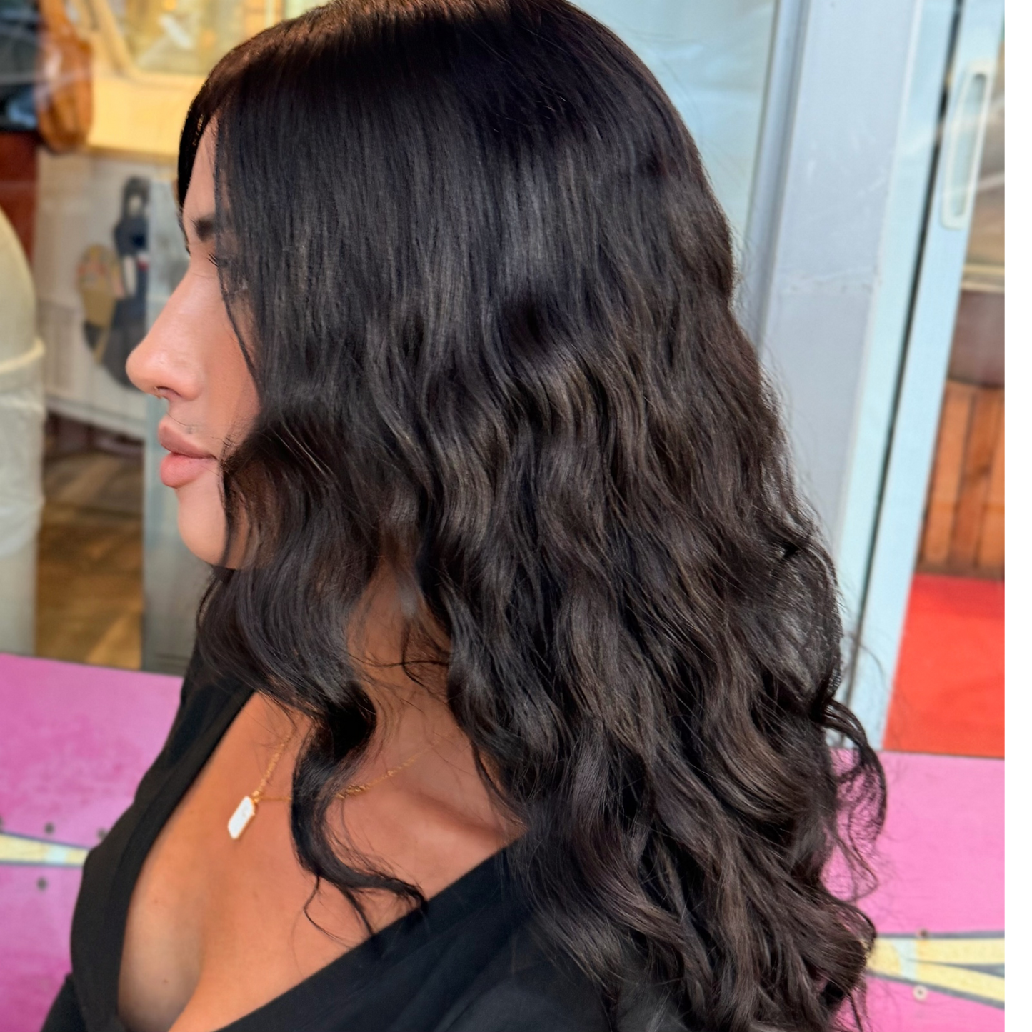 The Downtown Café Edit: Darkest Natural Brown & Deep Curls