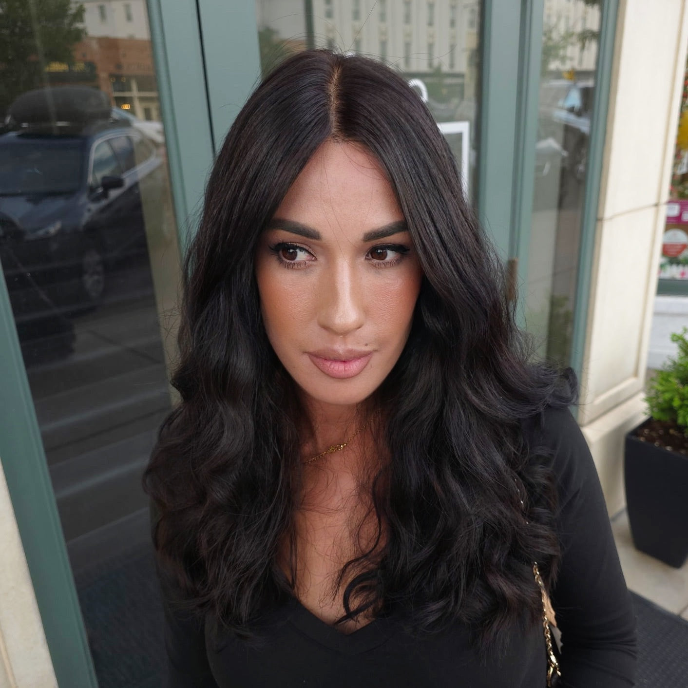 The Downtown Café Edit: Darkest Natural Brown & Deep Curls