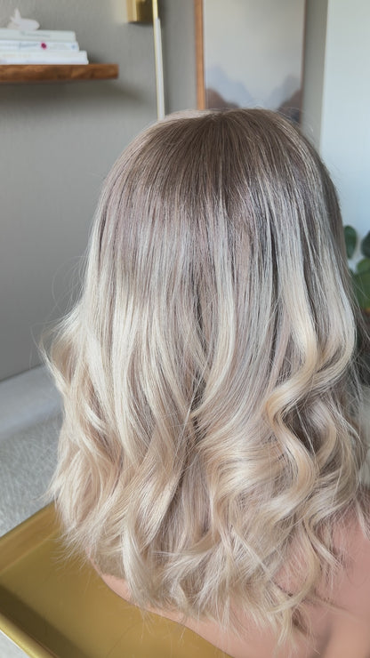 The Courtney (Rooted Ash Blonde Blend)